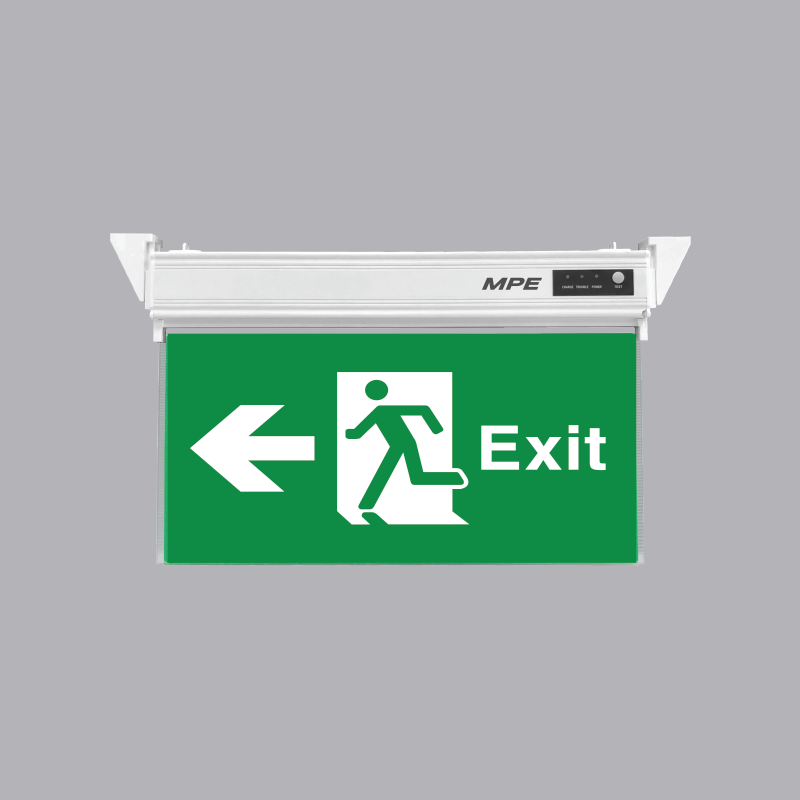 Đèn báo Exit một mặt trái EXL