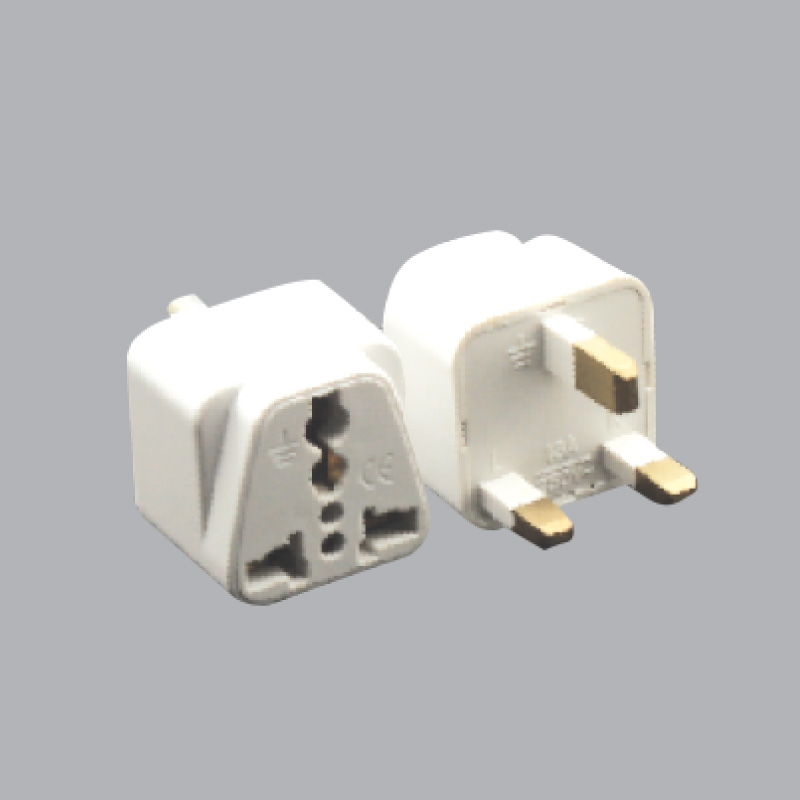 Travel socket, 3 pins UK type plug AD2