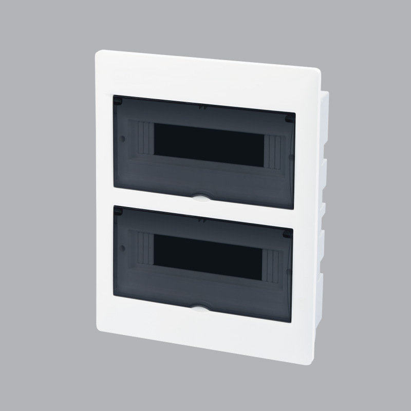 Wall-mounted electrical cabinet contains MCB TS-40