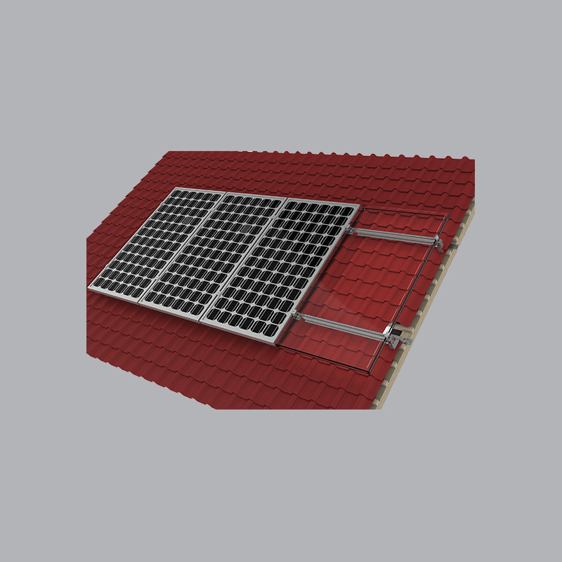 MPE Solar Installation Frame On Tile Roof
