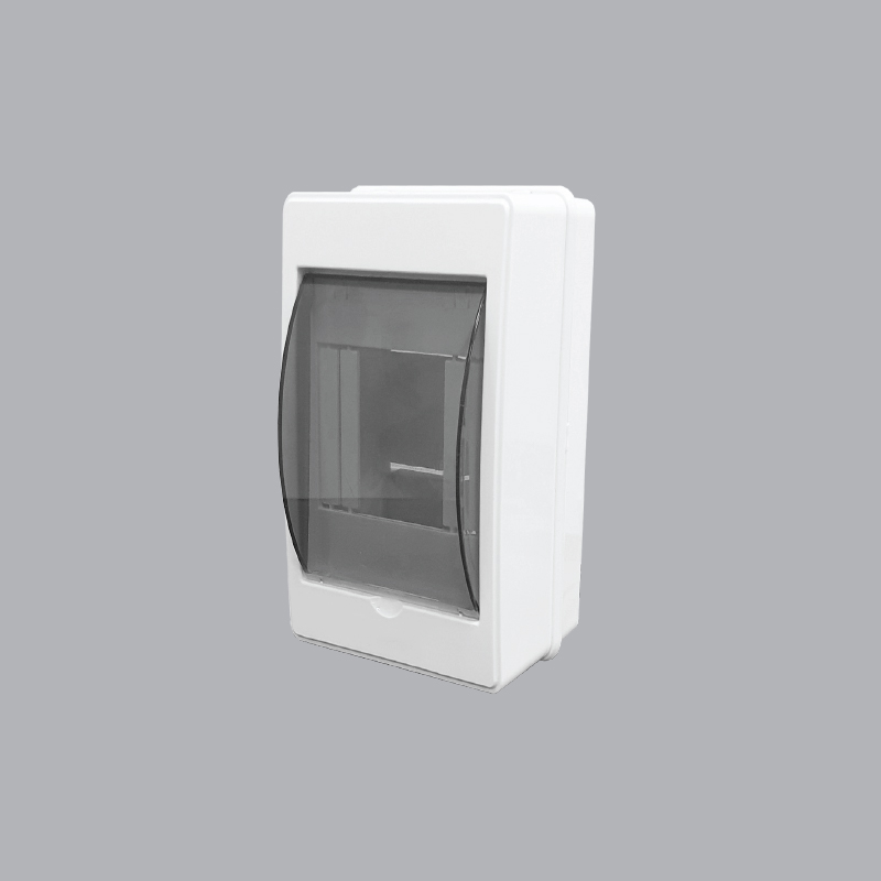 Wall-mounted electrical cabinet contains MCB TN-2