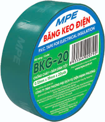 bang-keo-dien-mau-xanh-la-chat-lieu-pvc
