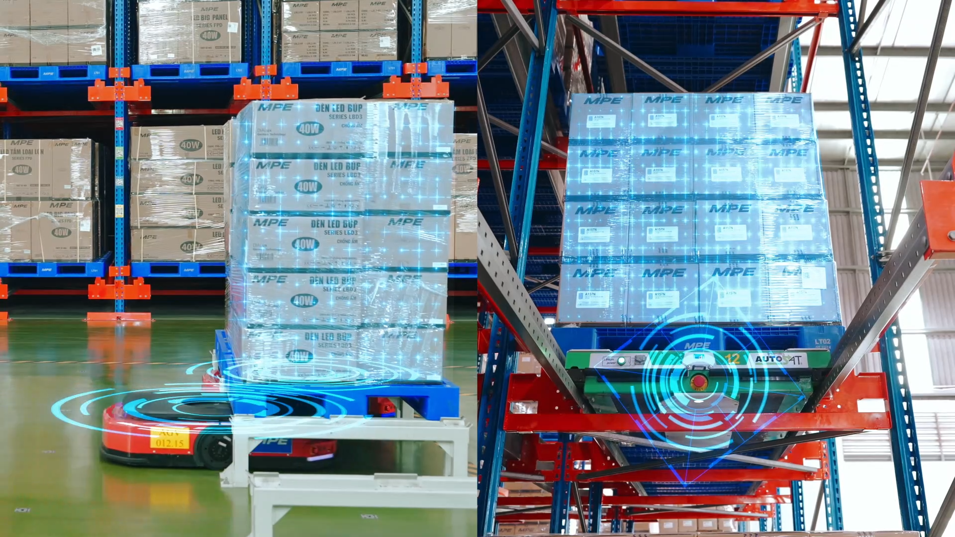 Đèn LED MPE Firgue thiết kế hiện đại, tiết kiệm điện, thân thiện môi trường