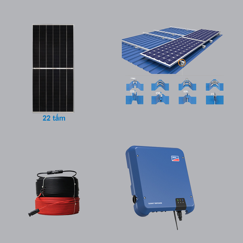 Solar Power System 10.12 kWp 3 Phase