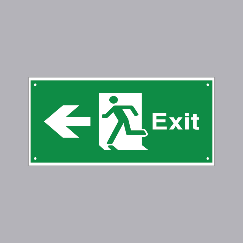 Phụ Kiện Đèn Báo Exit 1 Mặt Trái